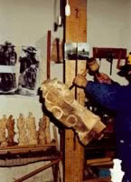 sculptura in lemn, mobilier sculptat, restaurare mobilier